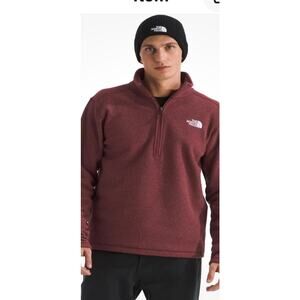 The North Face Men’s Textured Cap Rock 1/4 Zip Fleece Jacket Size M Outdoors